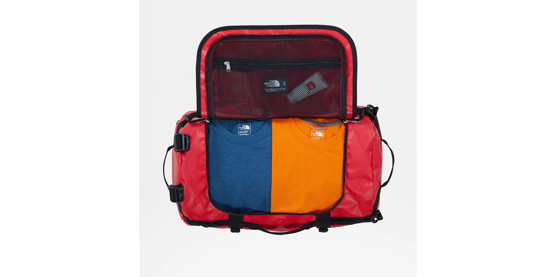 The North Face Base Camp Duffle Small | TNF RED/TNF BLACK