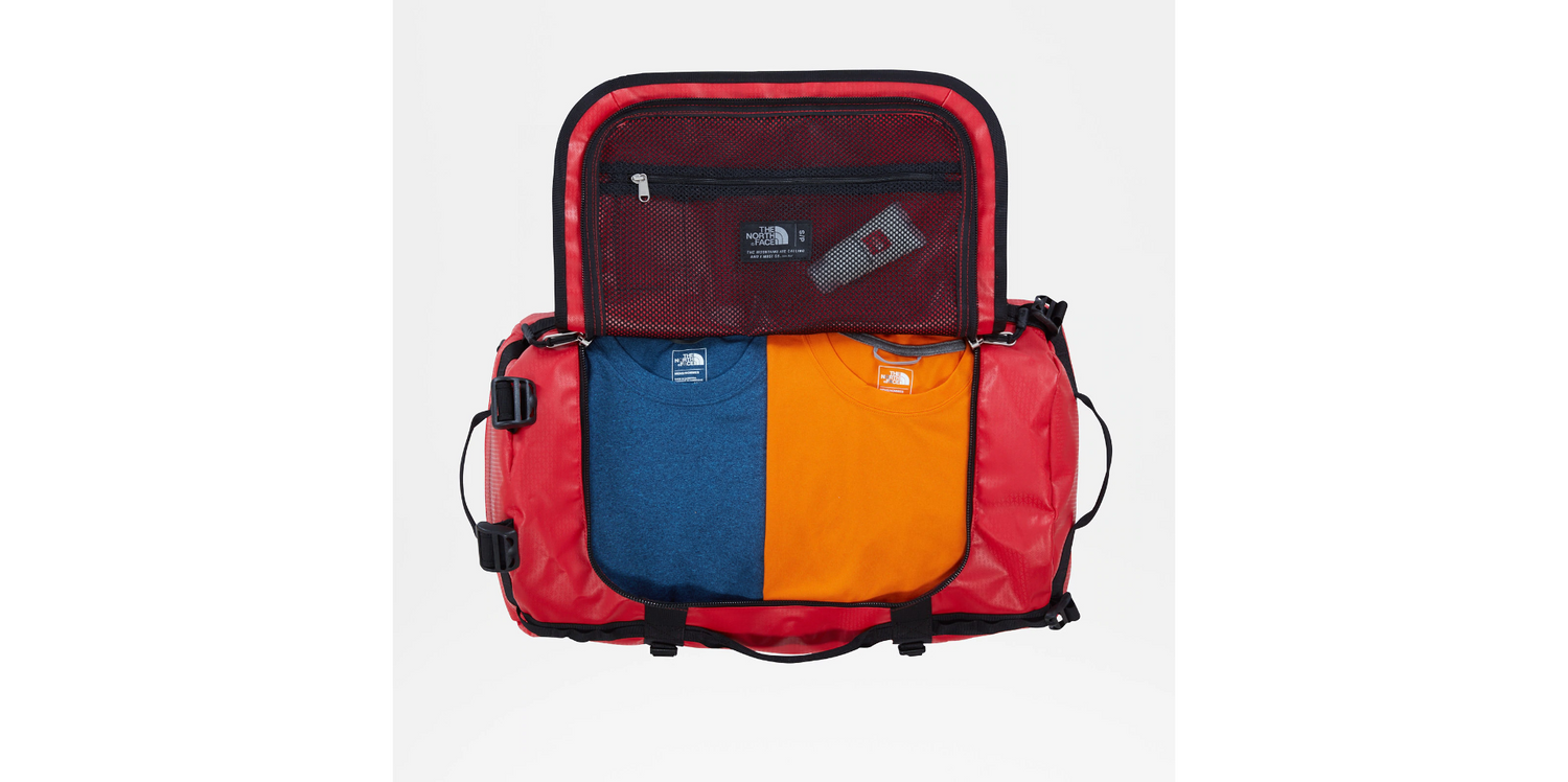 The North Face Base Camp Duffle Small | SUMMIT GOLD/TNF BLACK