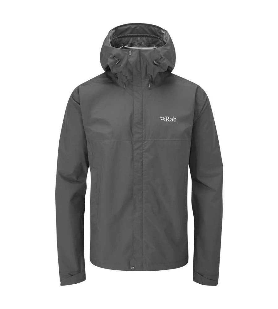 Men's Downpour Eco Jacket | BLACK