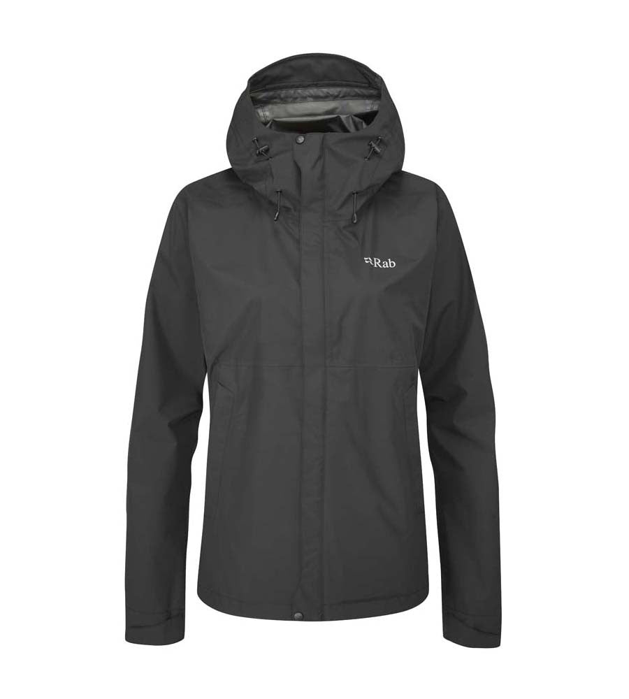 Women's Downpour Eco Jacket | BLACK