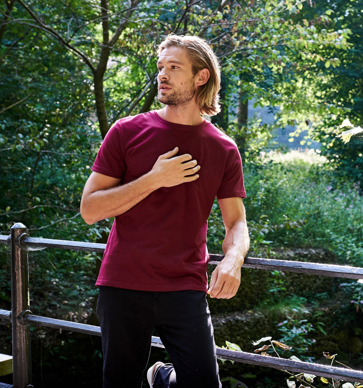 Cascades Organic T-Shirt | SOFT PEACH