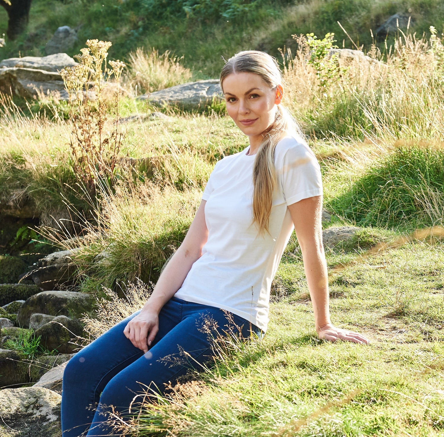 Cascades Organic Ladies T-Shirt | NAVY