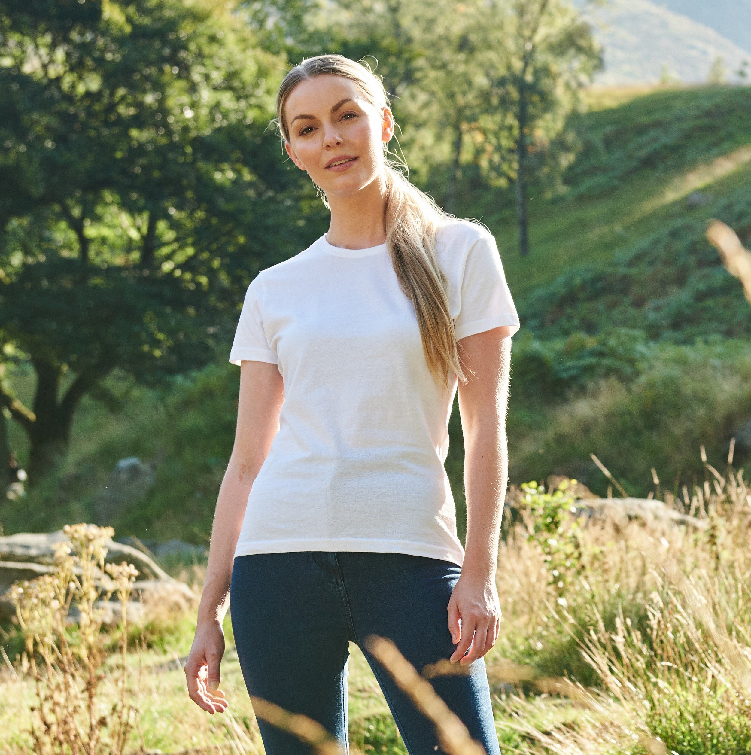 Cascades Organic Ladies T-Shirt | NAVY