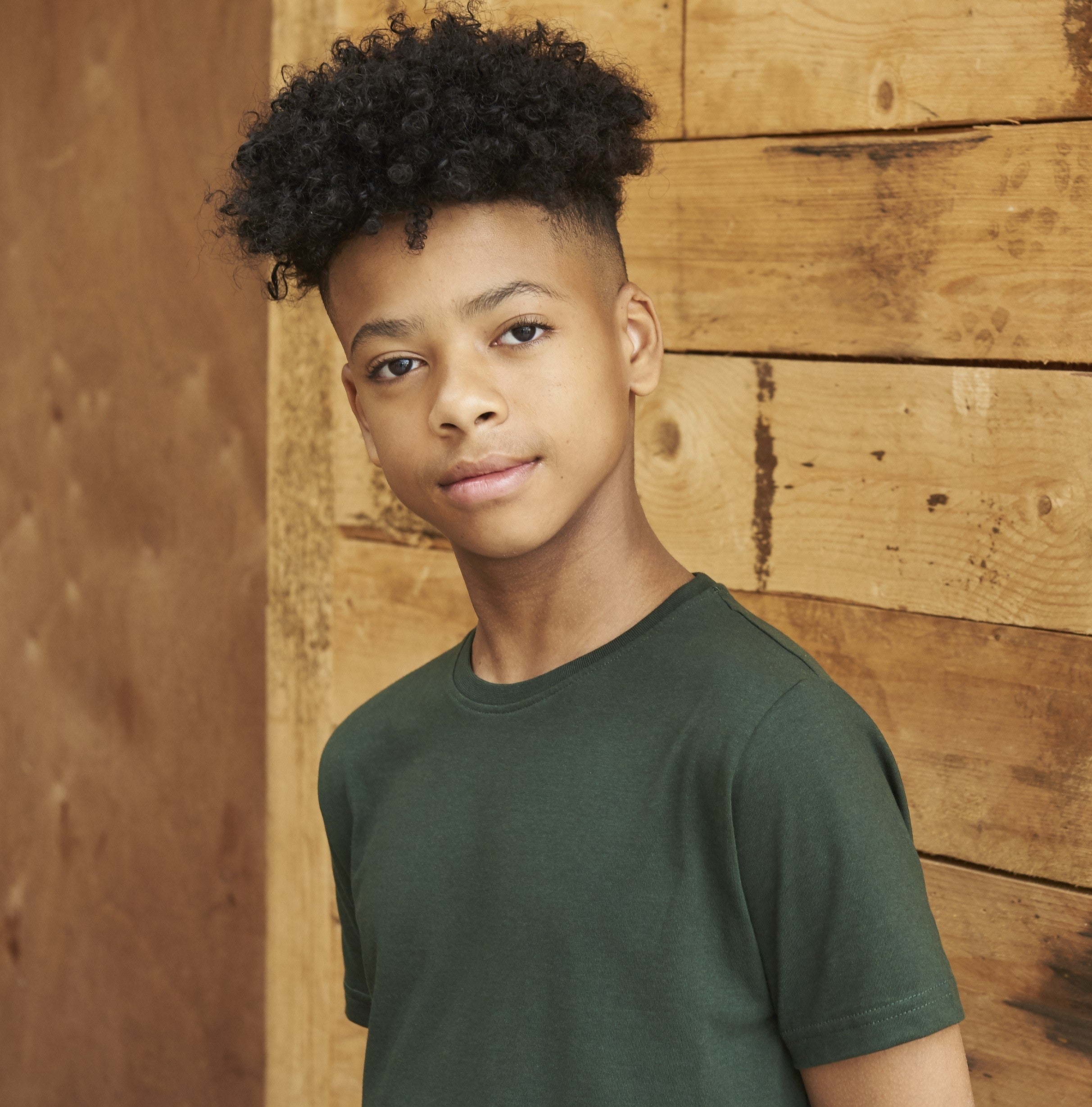 Kids Cascade Organic Tee | INK BLUE