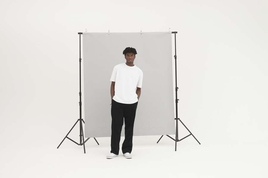 Arrow Recycled Heavy Oversized Tee | WHITE