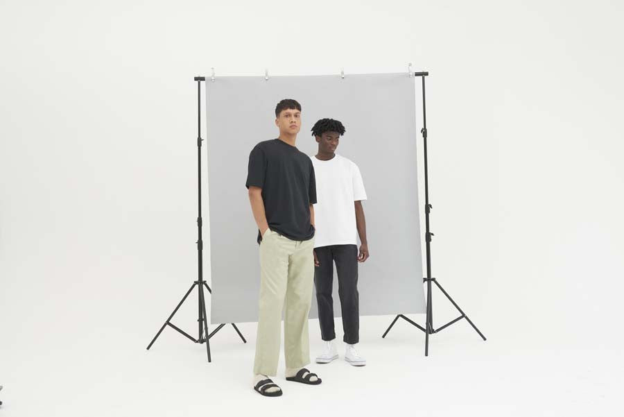 Arrow Recycled Heavy Oversized Tee | NAVY