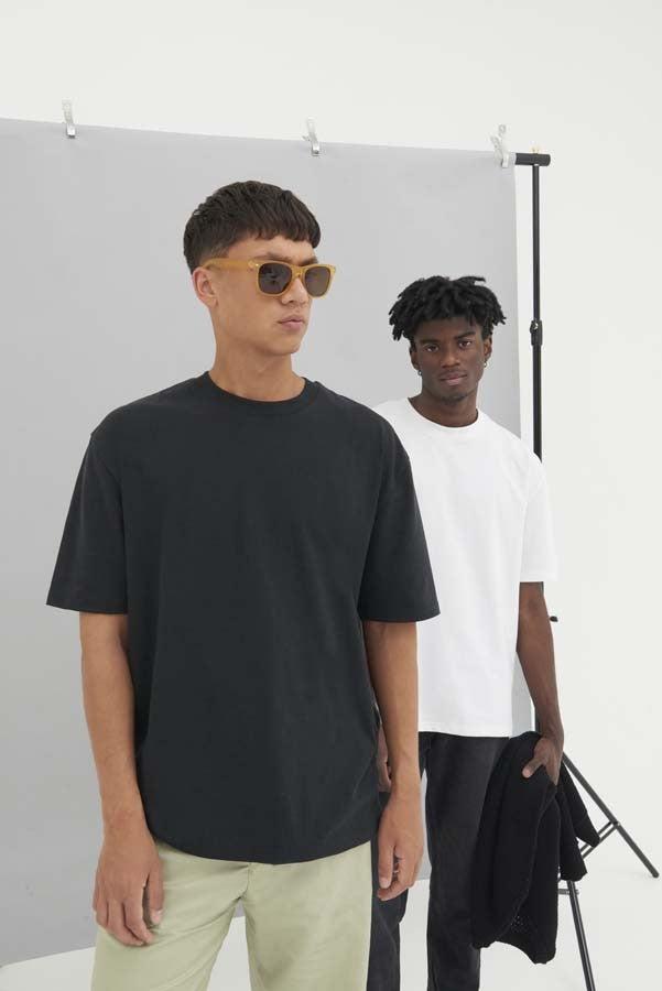 Arrow Recycled Heavy Oversized Tee | WHITE