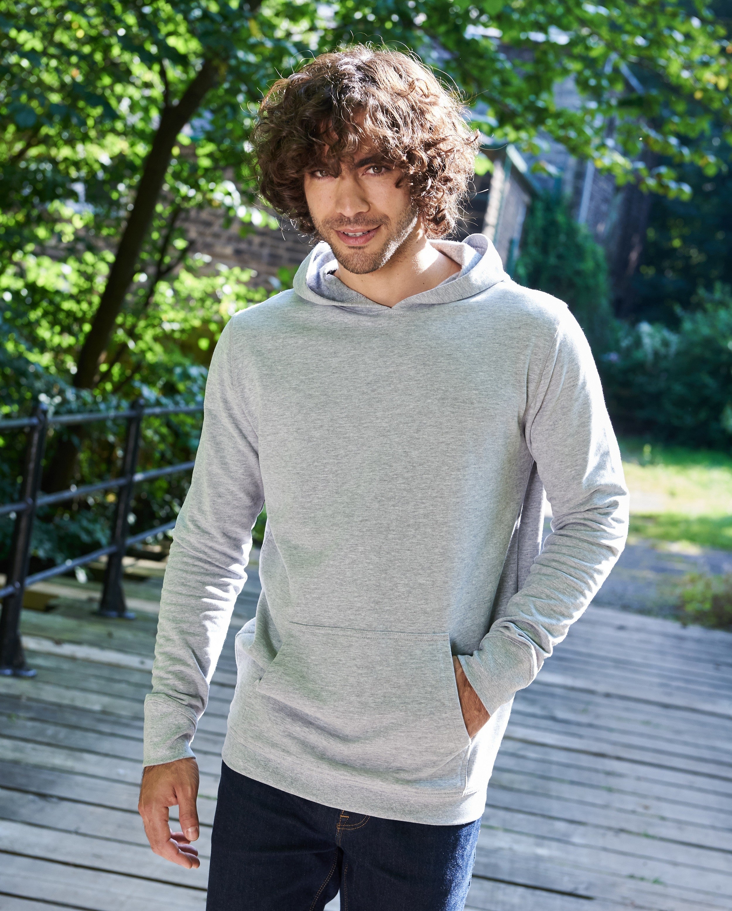 Corcovado Organic Hoodie | JET BLACK