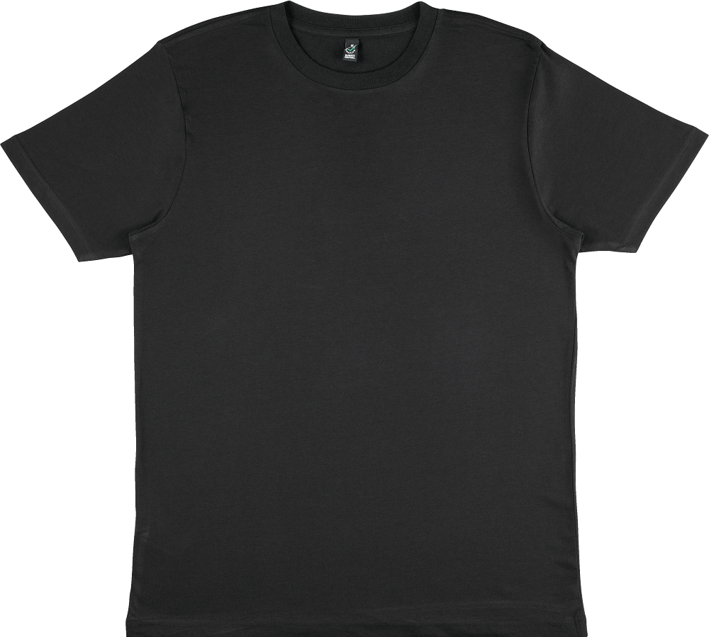 EarthPositive Unisex Classic Jersey T-Shirt | ASH BLACK