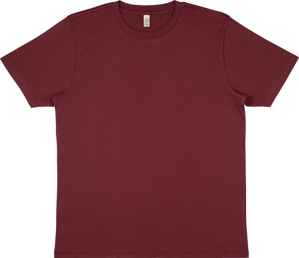 EarthPositive Unisex Classic Jersey T-Shirt | BURGUNDY