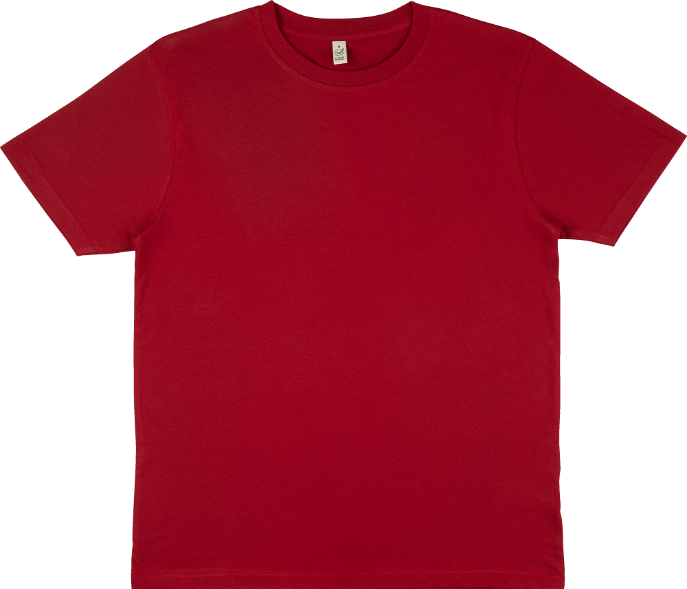 EarthPositive Unisex Classic Jersey T-Shirt | DARK RED