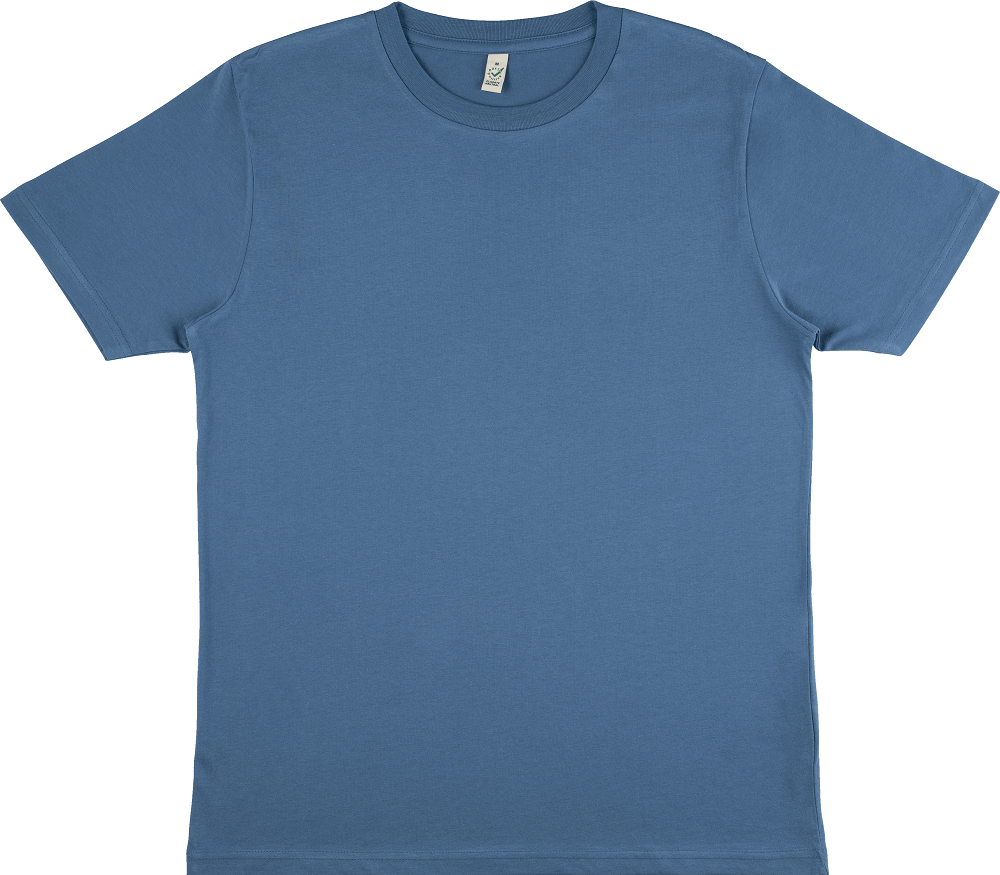 EarthPositive Unisex Classic Jersey T-Shirt | FADED DENIM