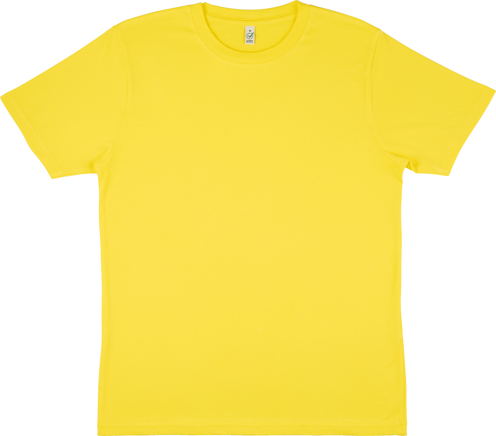 EarthPositive Unisex Classic Jersey T-Shirt | YELLOW