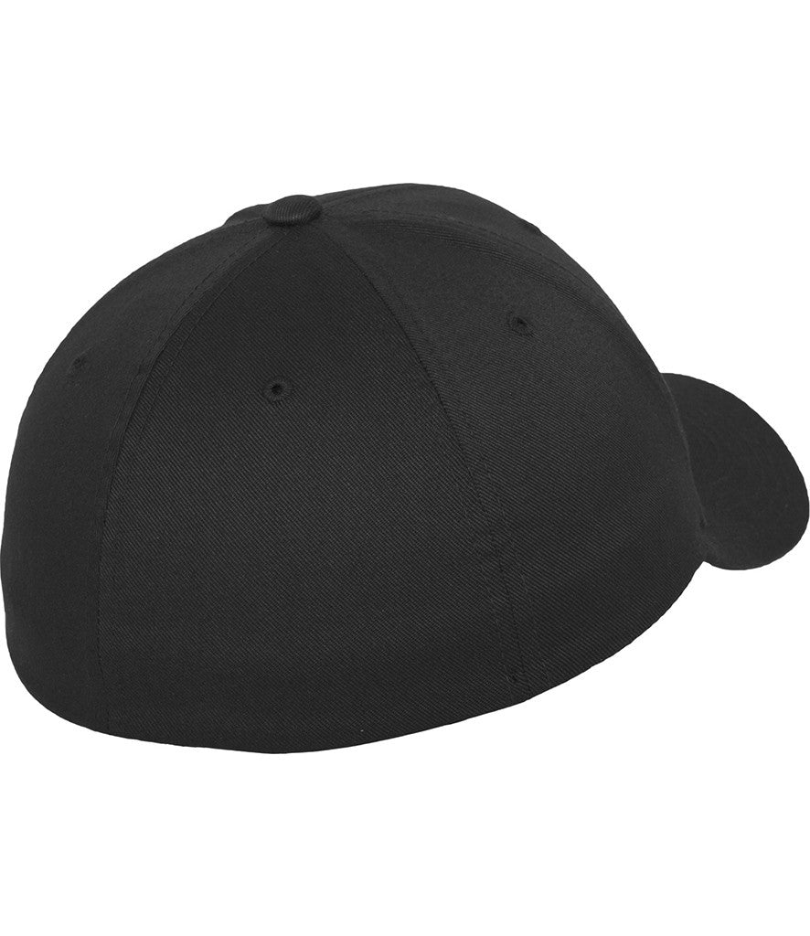 Flexfit Fitted Baseball Cap | DARK NAVY (SILVER UNDERPEAK)