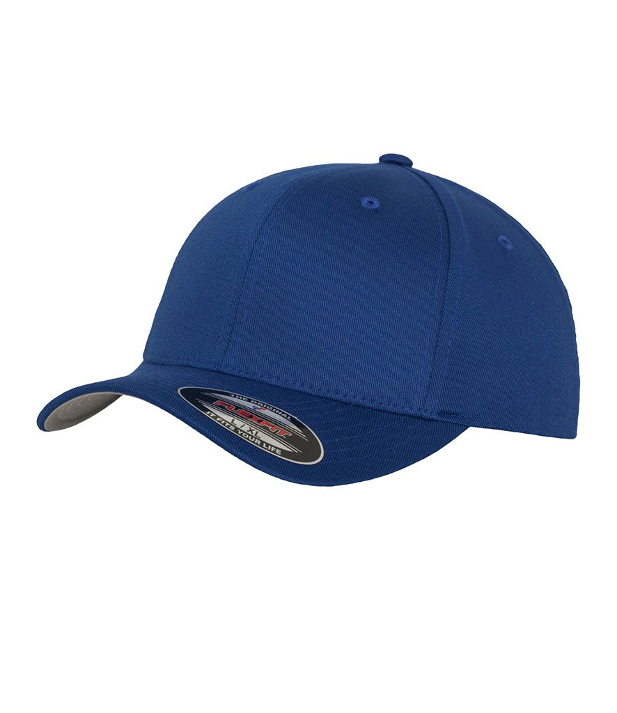 Flexfit Fitted Baseball Cap | ROYAL (SILVER UNDERPEAK)