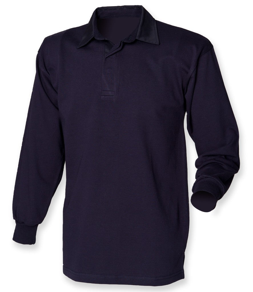 Long Sleeve Classic Rugby Shirt | NAVY/NAVY