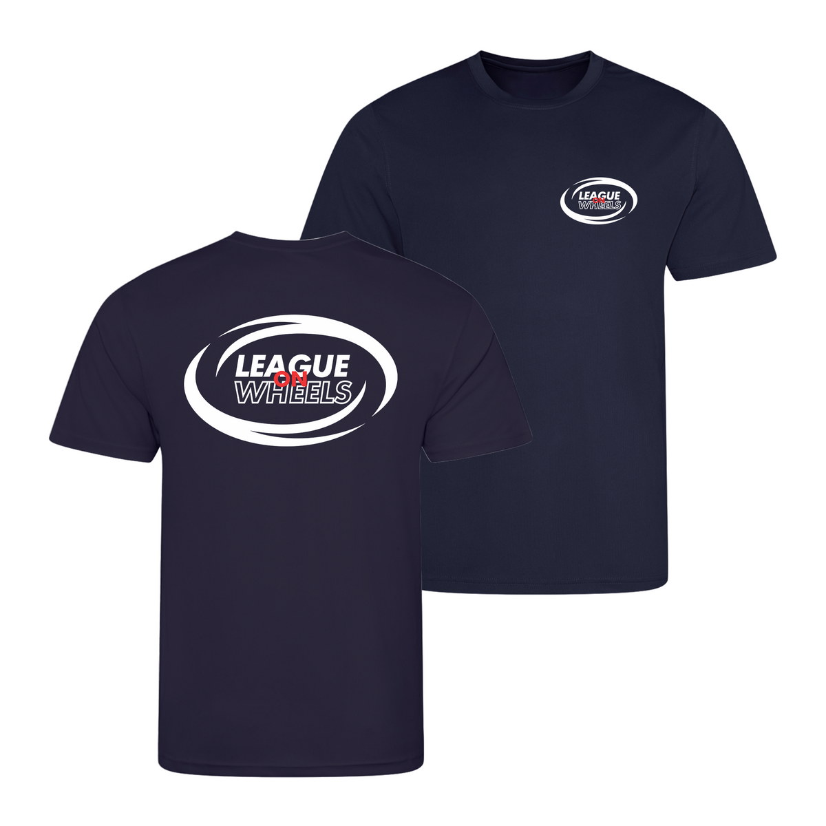 League on Wheels Kids T-Shirt | FRENCH NAVY