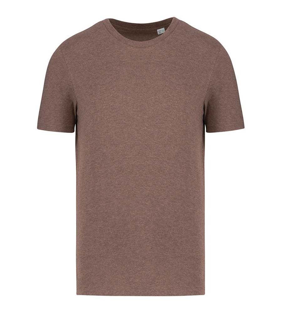 Organic Unisex T-Shirt | GRIZZLY BROWN HEATHER