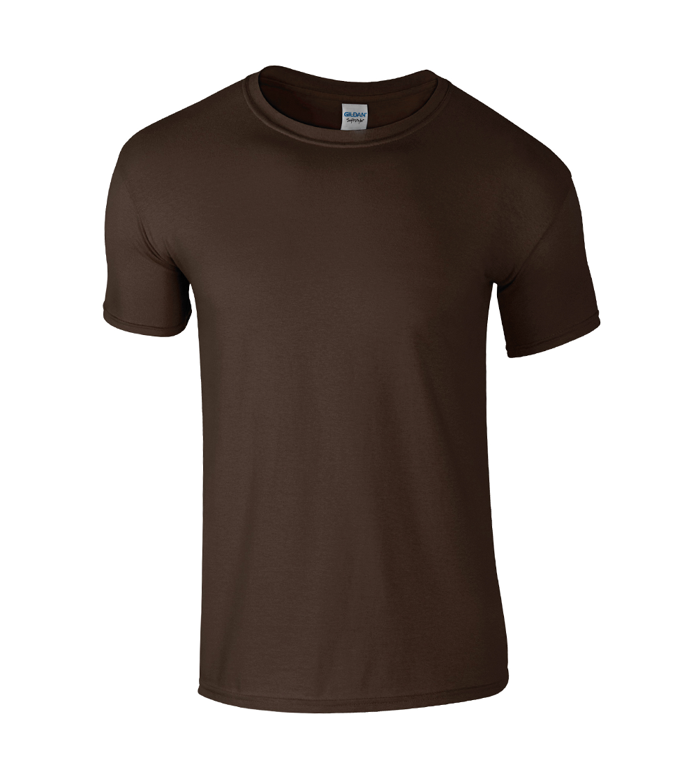 Softstyle Ringspun Adult T-Shirt | DARK CHOCOLATE