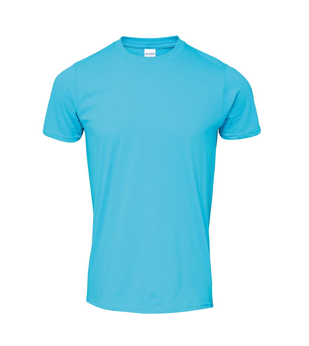 Softstyle Ringspun Adult T-Shirt | TROPICAL BLUE