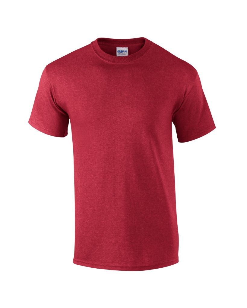 Ultra Cotton Adult T-Shirt | HEATHER CARDINAL