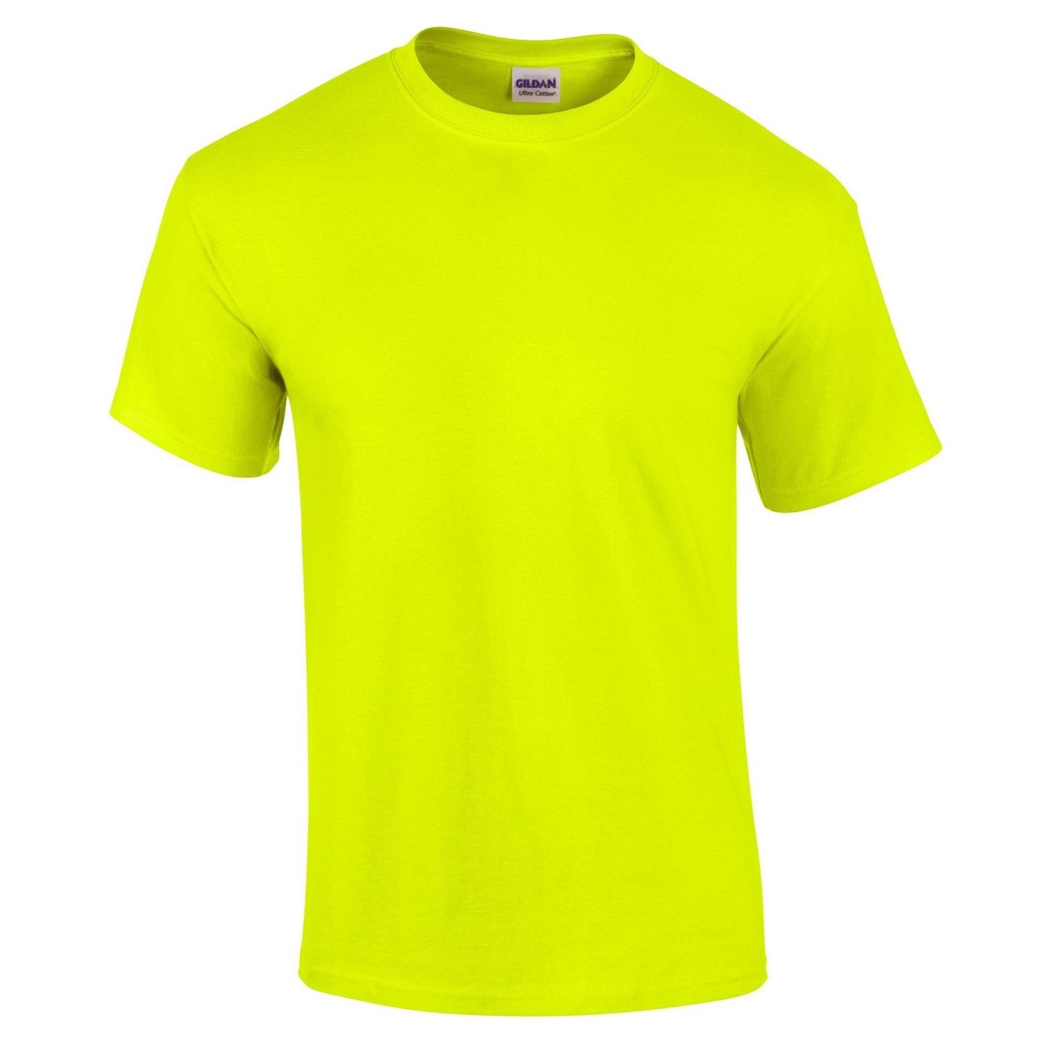 Ultra Cotton Adult T-Shirt | SAFETY GREEN
