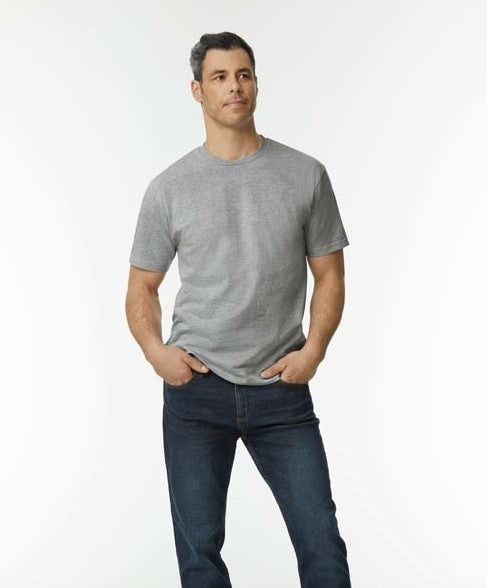 Softstyle Midweight Adult T-Shirt | CHARCOAL