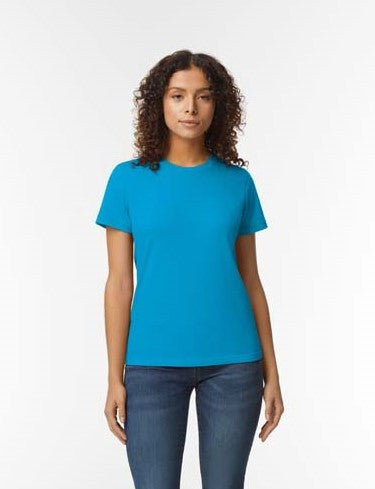 Softstyle Midweight Women's T-Shirt | PITCH BLACK