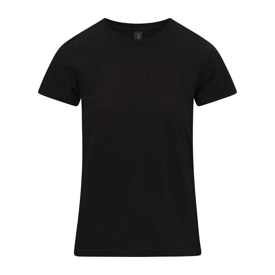 Softstyle Midweight Women's T-Shirt | PITCH BLACK