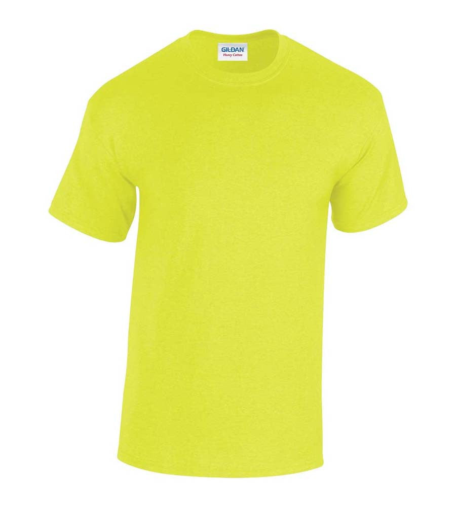 Heavy Cotton Adult T-Shirt | SAFETY GREEN