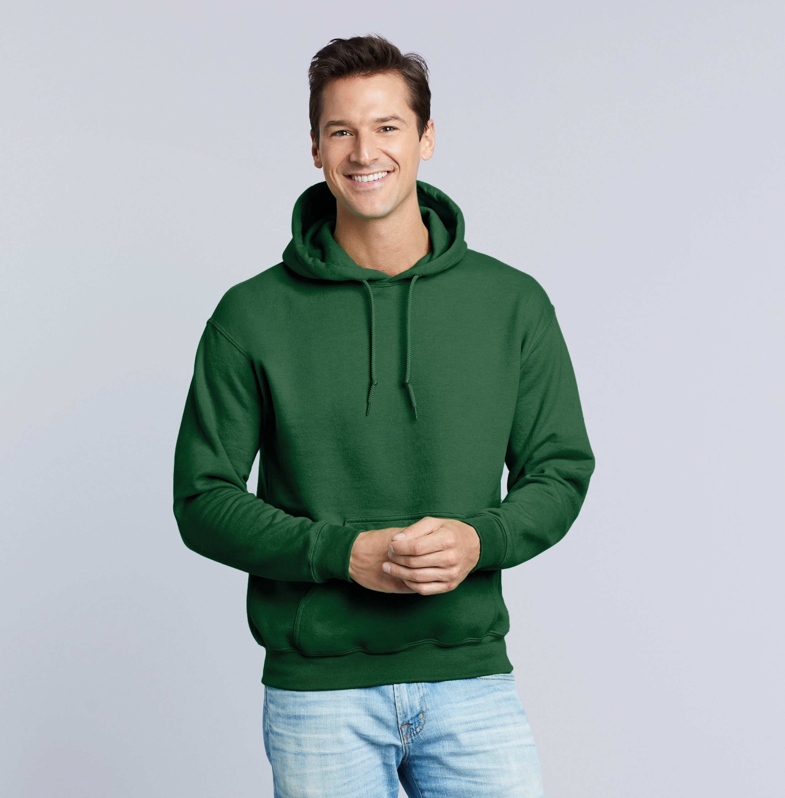 Ultra Blend Adult Hooded Sweatshirt | SPORTS GREY