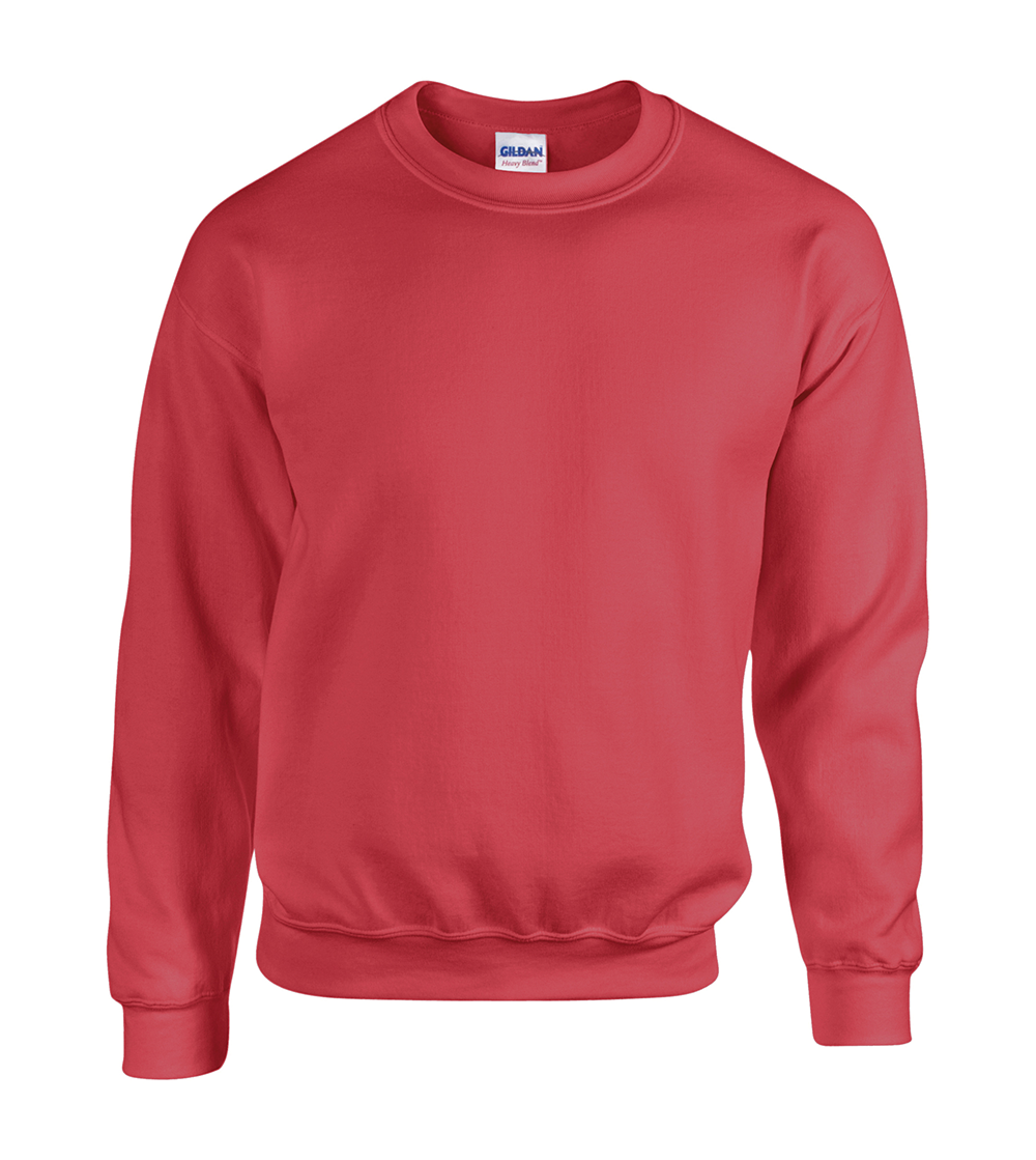 Heavy Blend Adult Crew Neck Sweatshirt | ANTIQUE CHERRY RED