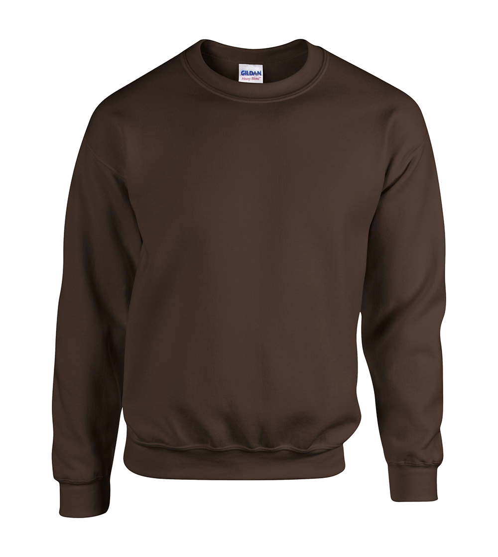 Heavy Blend Adult Crew Neck Sweatshirt | DARK CHOCOLATE