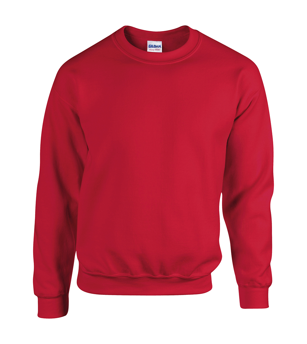 Heavy Blend Adult Crew Neck Sweatshirt | RED