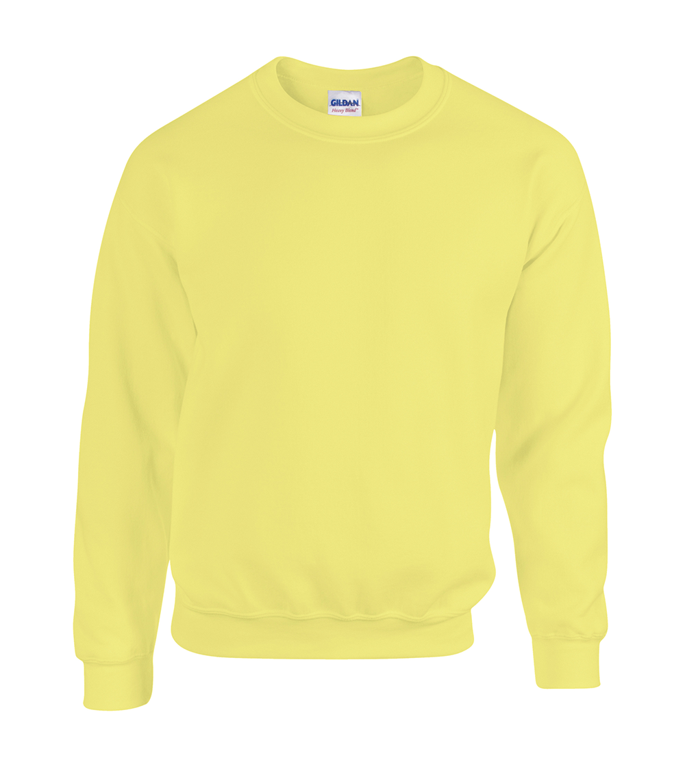 Heavy Blend Adult Crew Neck Sweatshirt | SAFETY GREEN