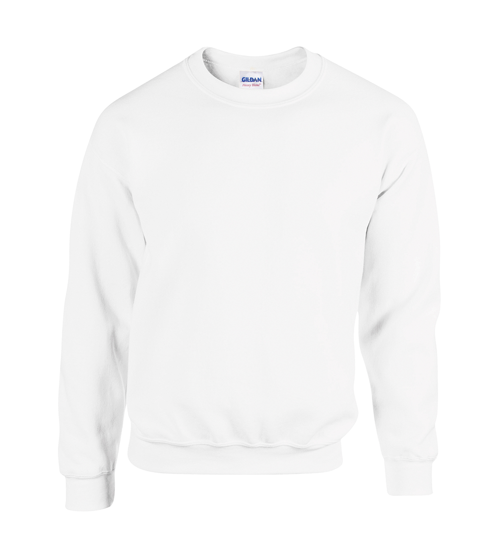 Heavy Blend Adult Crew Neck Sweatshirt | WHITE