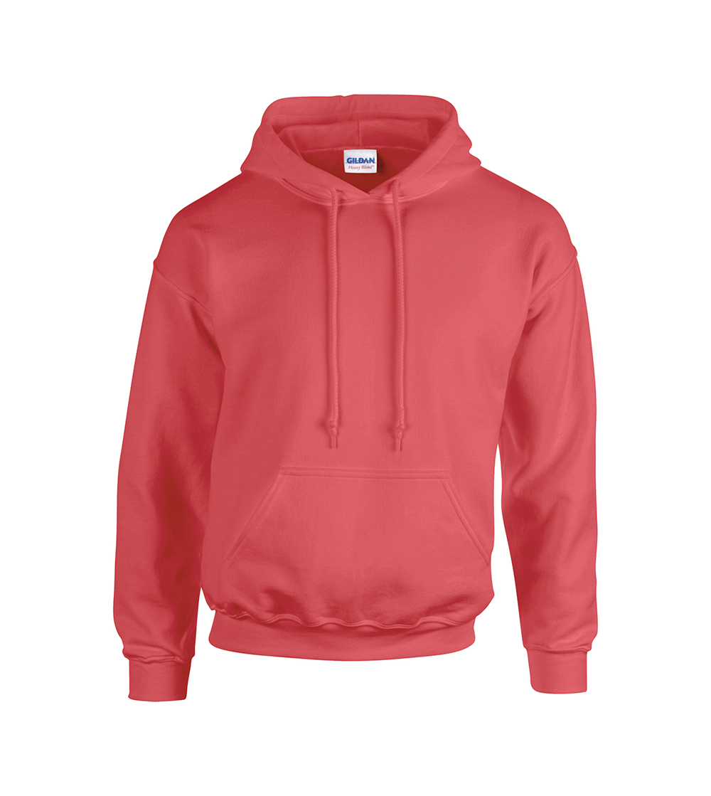 Heavyweight Blend Adult Hooded Sweatshirt | ANTIQUE CHERRY RED