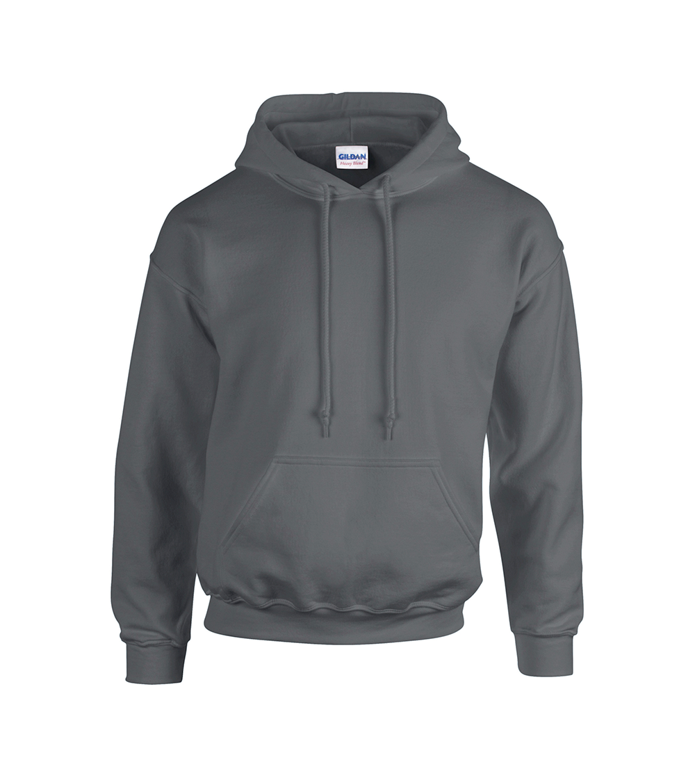 Heavyweight Blend Adult Hooded Sweatshirt | CHARCOAL