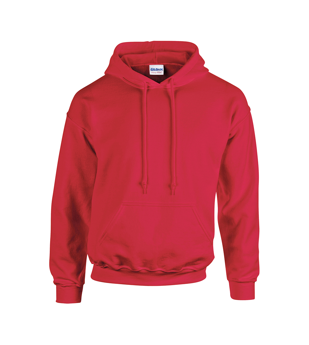 Heavyweight Blend Adult Hooded Sweatshirt | CHERRY RED