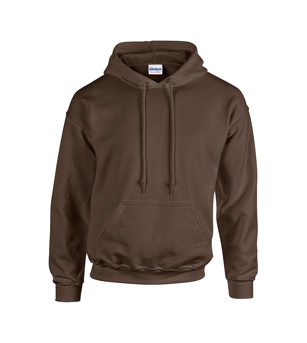 Heavyweight Blend Adult Hooded Sweatshirt | DARK CHOCOLATE