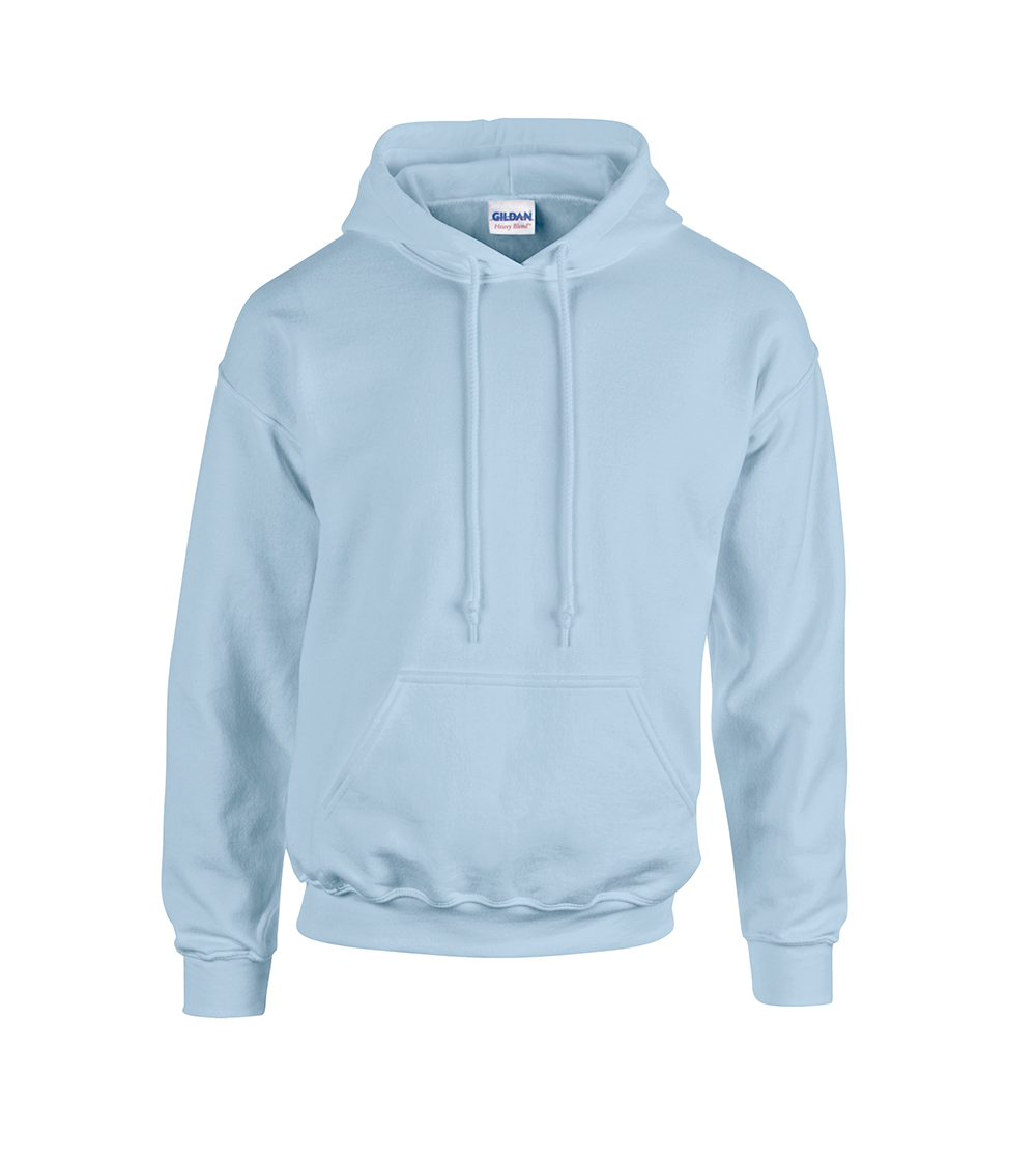 Heavyweight Blend Adult Hooded Sweatshirt | LIGHT BLUE