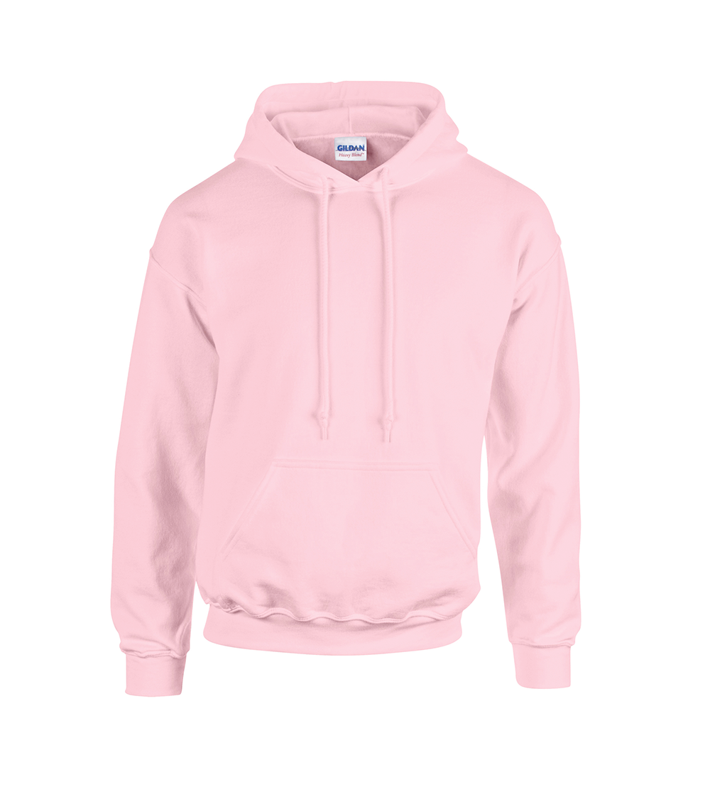 Heavyweight Blend Adult Hooded Sweatshirt | LIGHT PINK