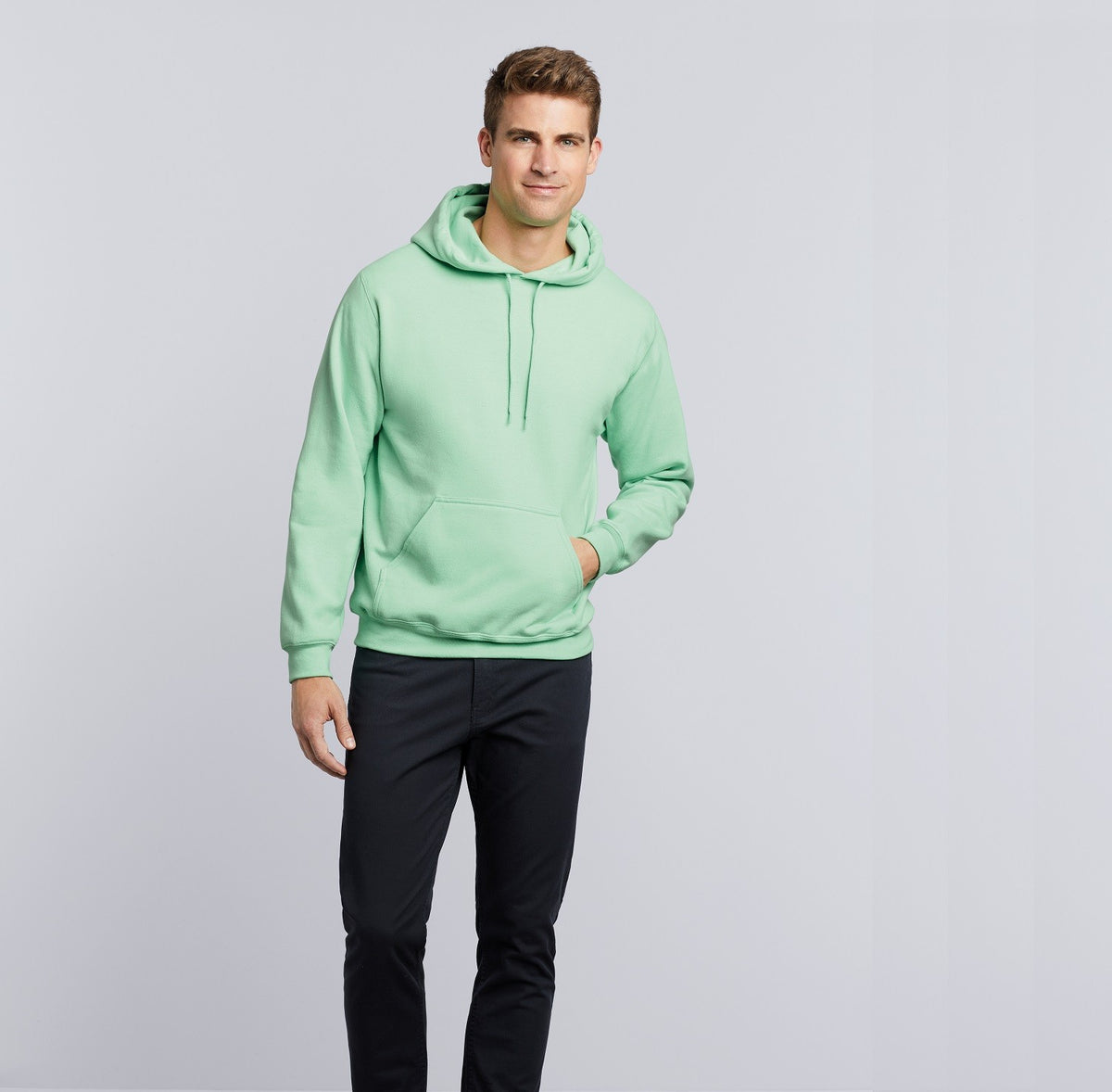 Heavyweight Blend Adult Hooded Sweatshirt | ORANGE