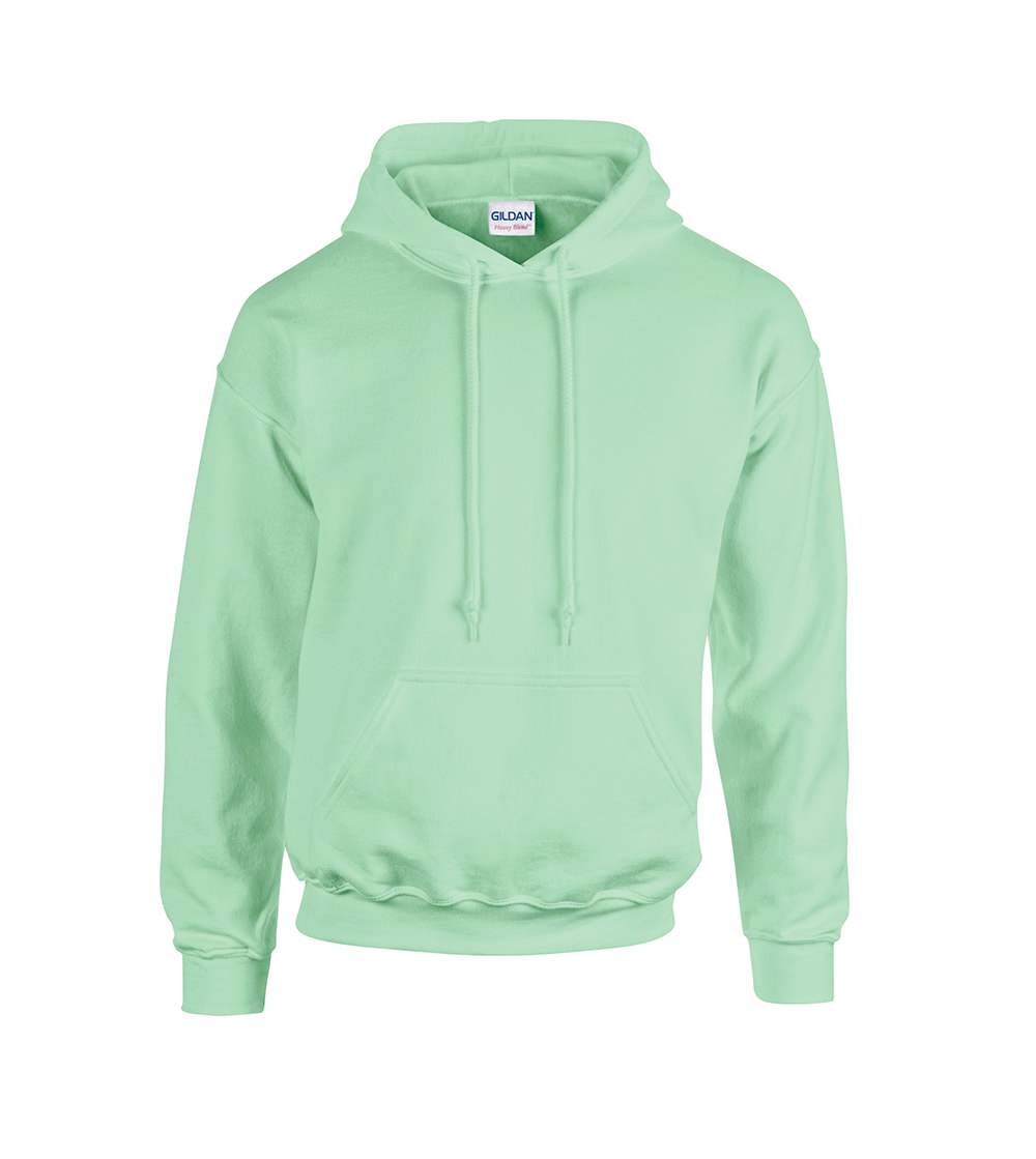 Heavyweight Blend Adult Hooded Sweatshirt | MINT GREEN