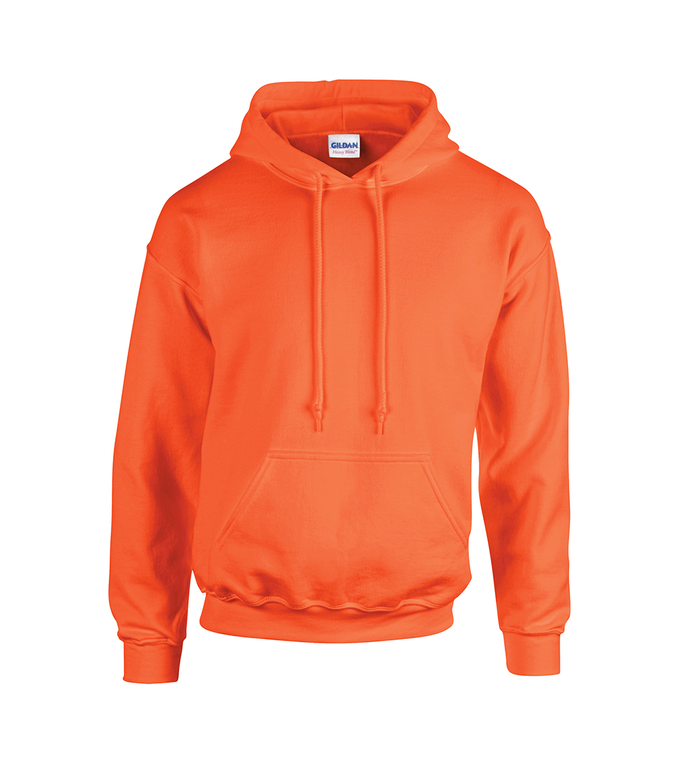 Heavyweight Blend Adult Hooded Sweatshirt | ORANGE