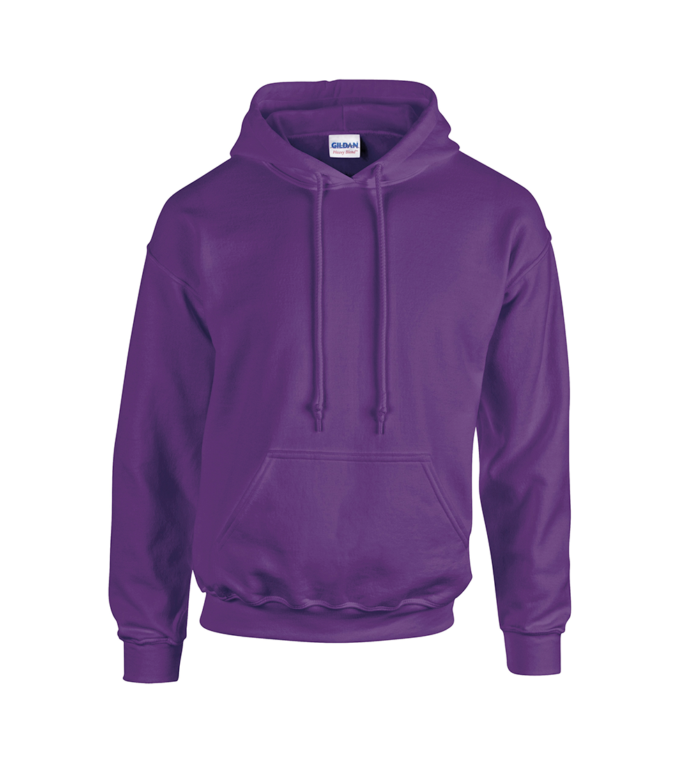Heavyweight Blend Adult Hooded Sweatshirt | PURPLE