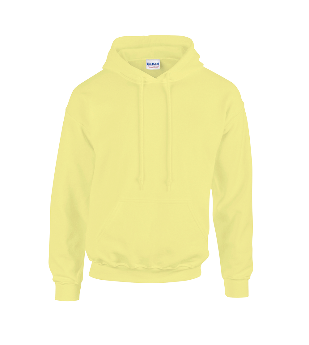 Heavyweight Blend Adult Hooded Sweatshirt | SAFETY GREEN