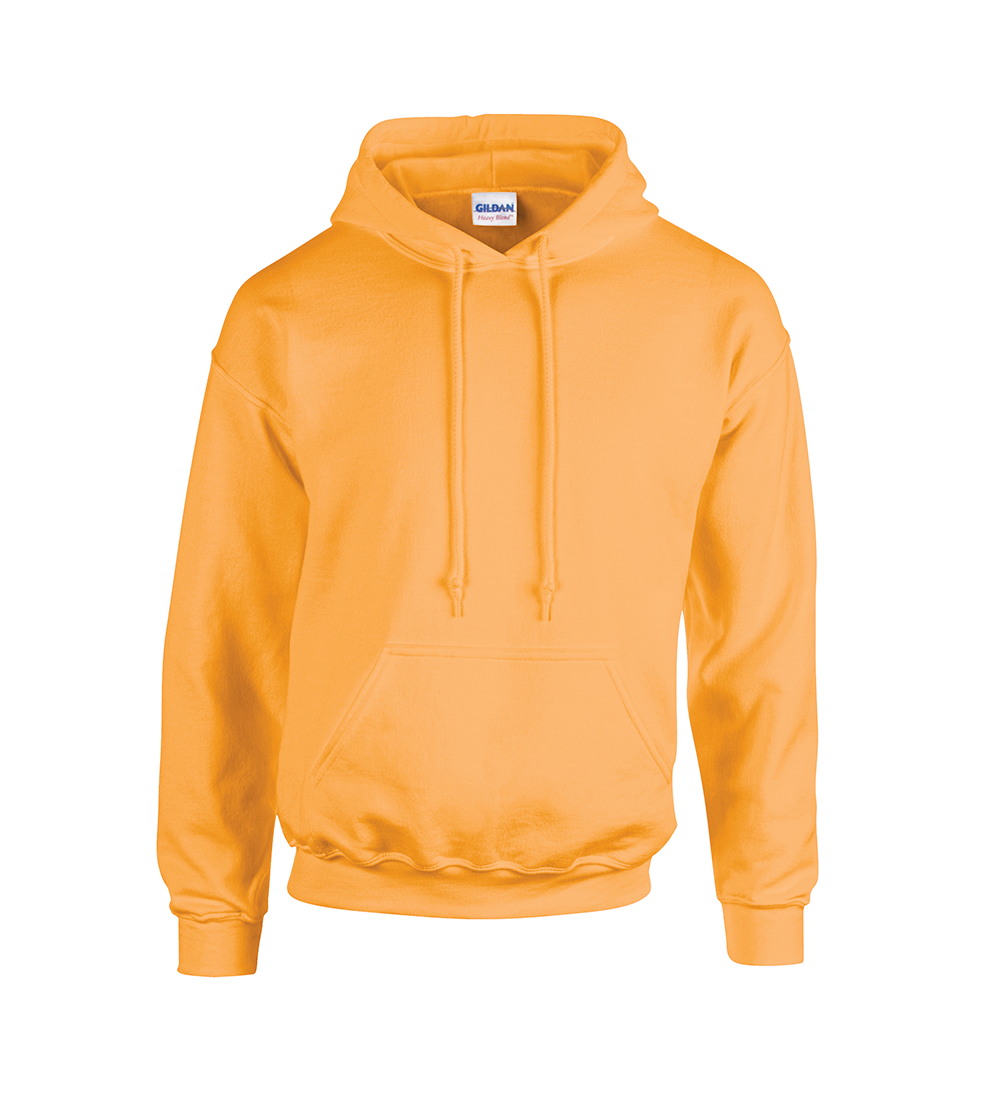 Heavyweight Blend Adult Hooded Sweatshirt | SAFETY ORANGE