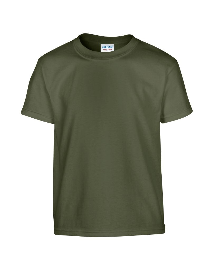 Heavy Cotton Youth T-Shirt | MILITARY GREEN