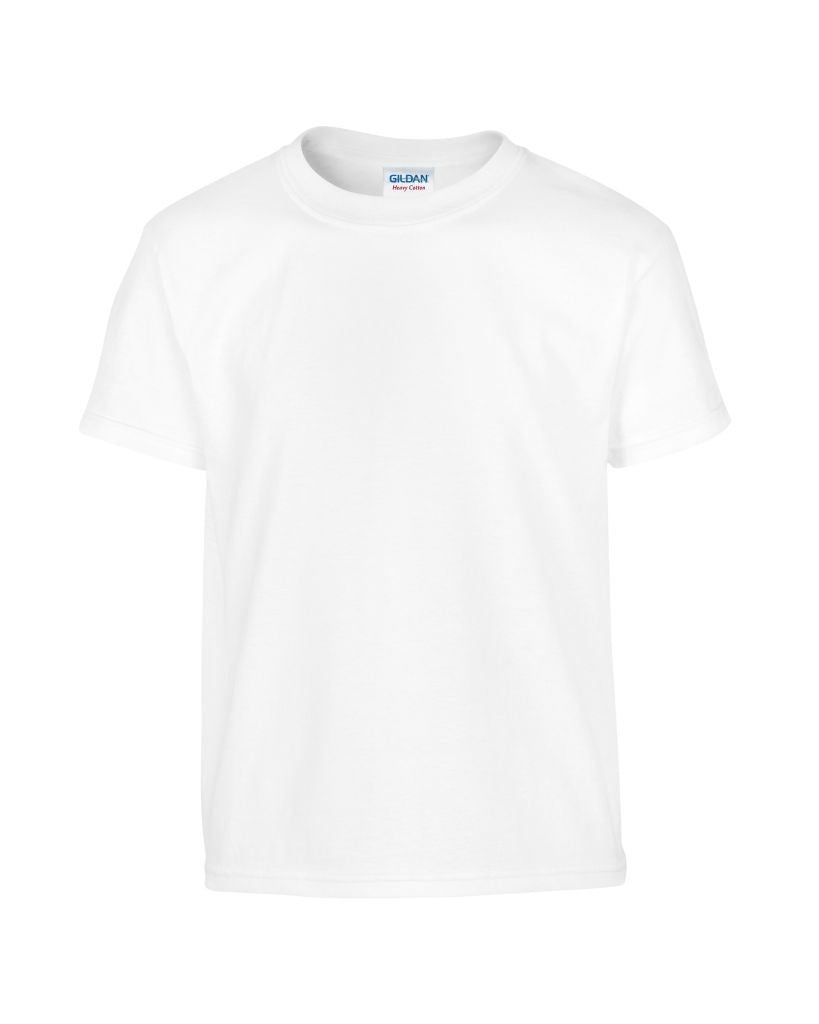 Heavy Cotton Youth T-Shirt | WHITE
